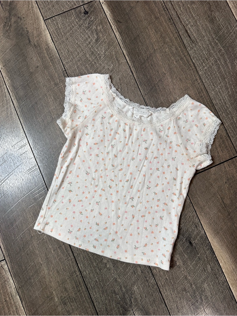 Wild Skye Floral Baby Tee